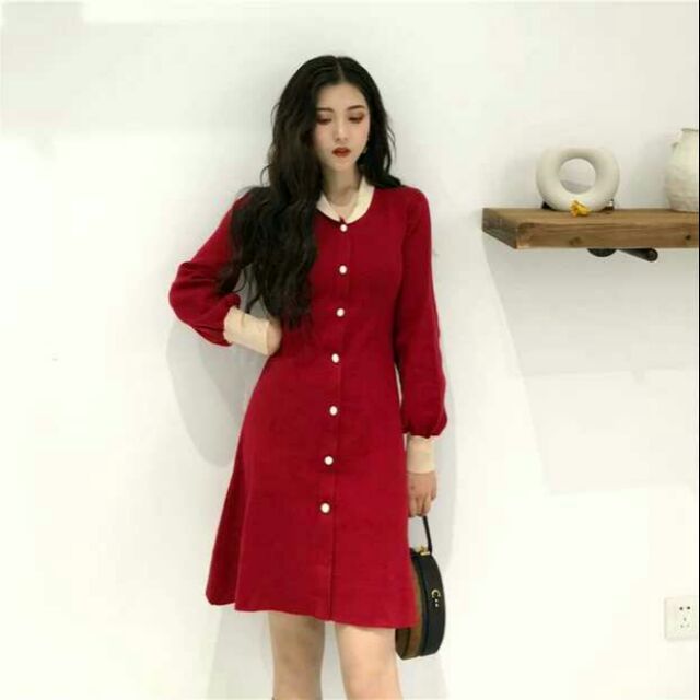 💢Ordertaobao💢váy len ulzzang