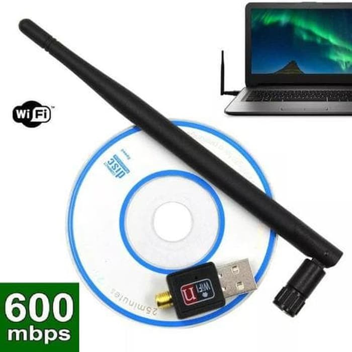 Usb Thu Phát Tín Hiệu Wifi Không Dây 600mbps 600mbps