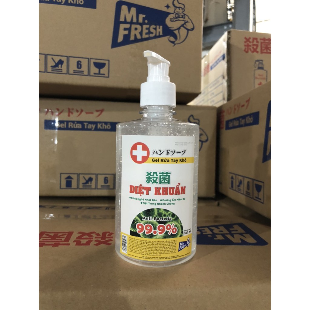 Gel rửa tay khô diệt khuẩn Mr.Fresh 500ml | BigBuy360 - bigbuy360.vn