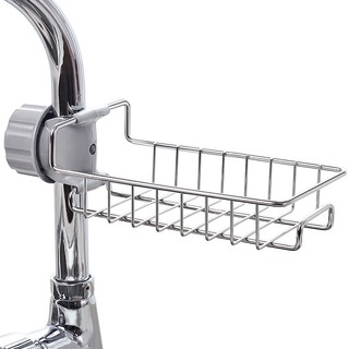 GIỎ INOX TREO VÒI RỬA BÁT