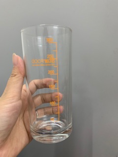 Cốc thuỷ tinh chia vạch pha sữa