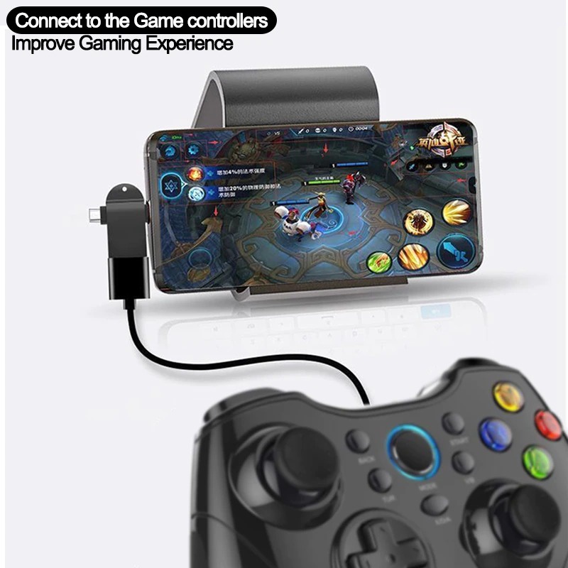 OTG USB 3.0 Type C Micro Android 2 Trong 1 Đa Năng, Đọc Truyền Dữ Liệu Data Tốc Độ Cao, Kết Nối Ngoại Vi Với Điện Thoại