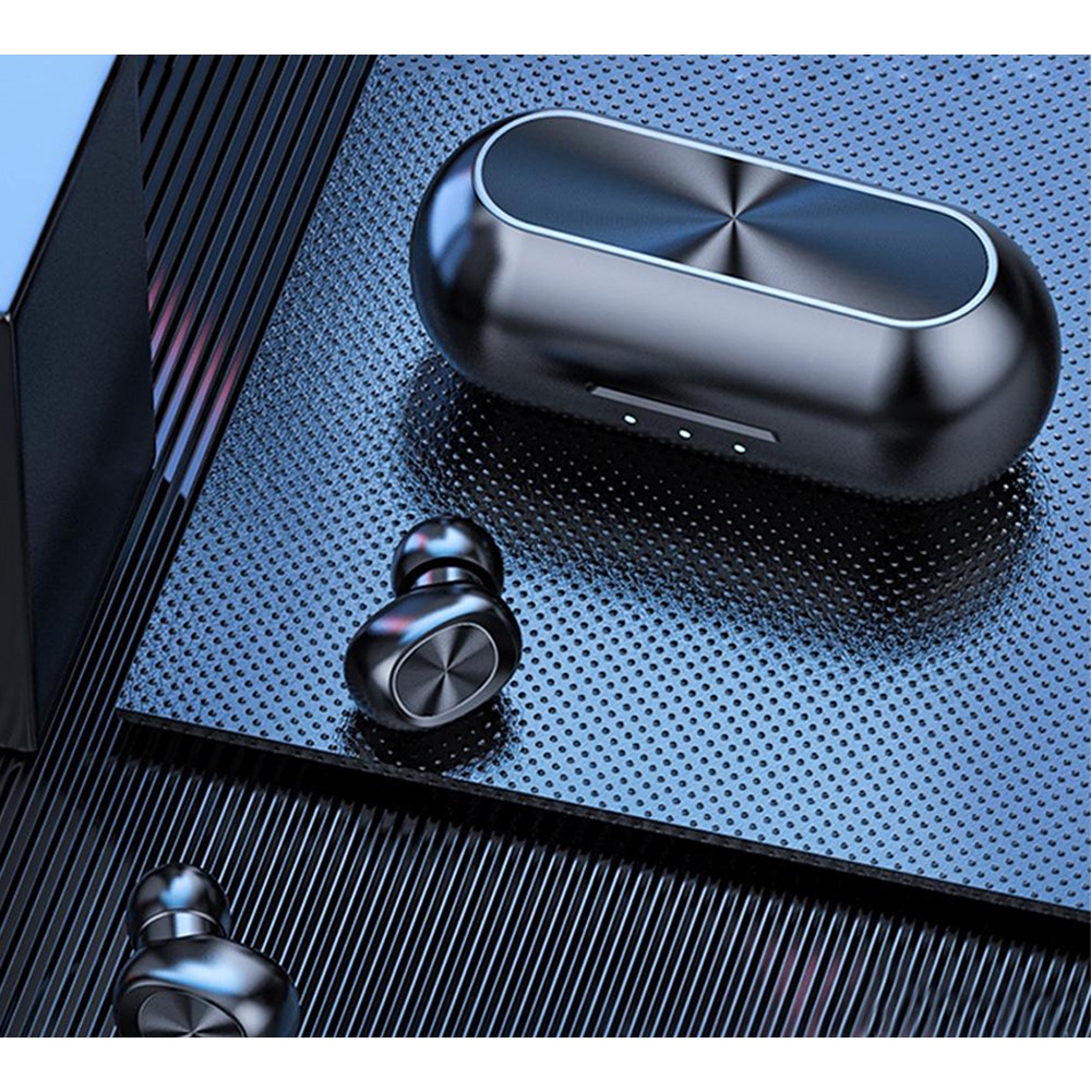 Tai Nghe Bluetooth Không Dây 5.0 Cảm Ứng Vân Tay B5 Mini Chống Thấm Nước 9D