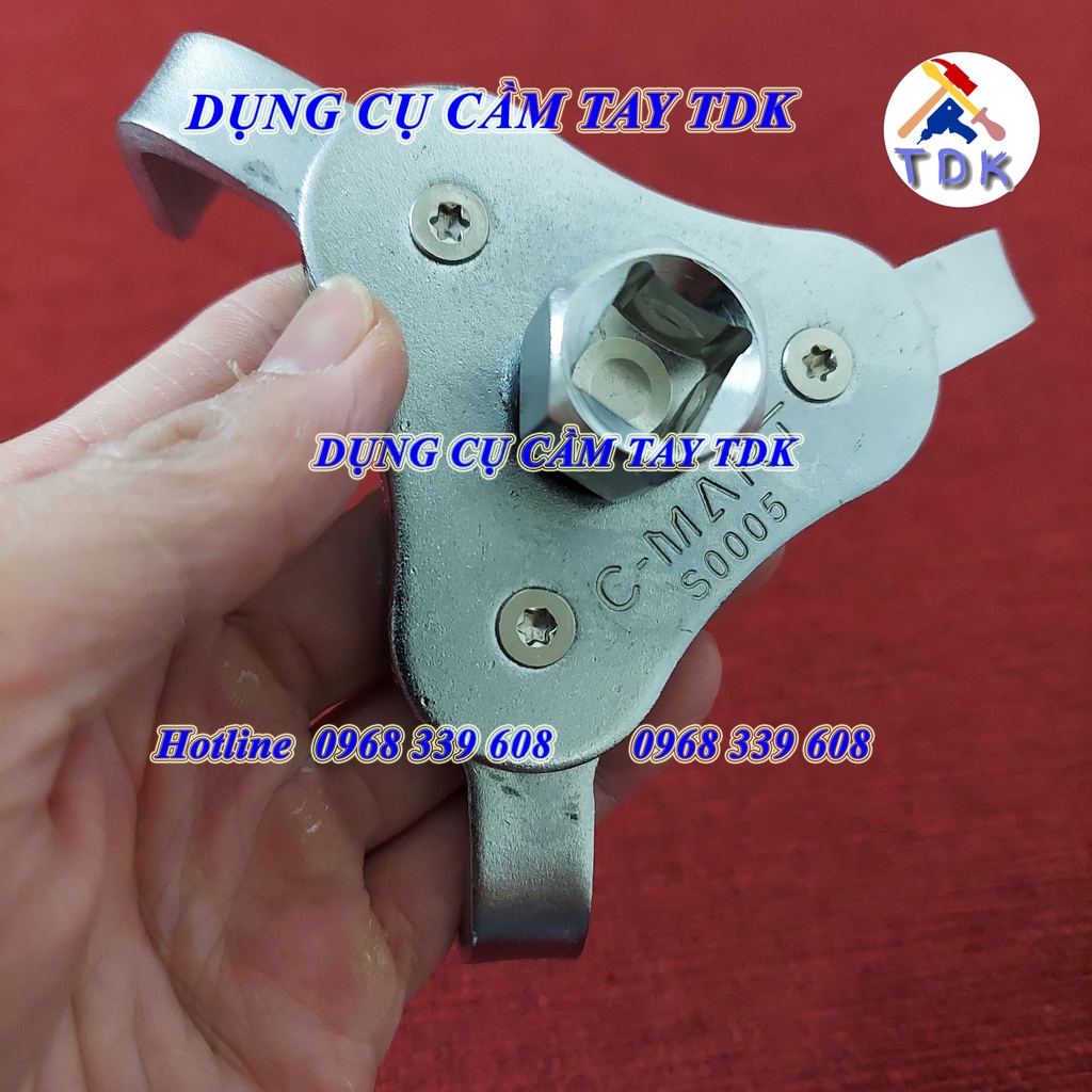 Cảo lọc dầu 3 chấu chân dẹp S0005 CMART, cảo lọc nhớt