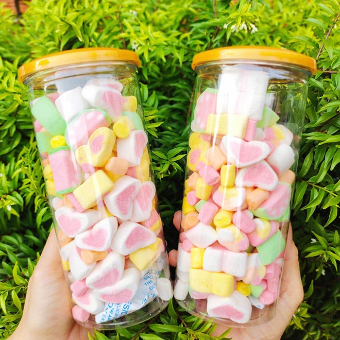 Kẹo bông Marshmallow dẻo xốp mịn ngon khó cưỡng | Ăn Vặt Jamay Food