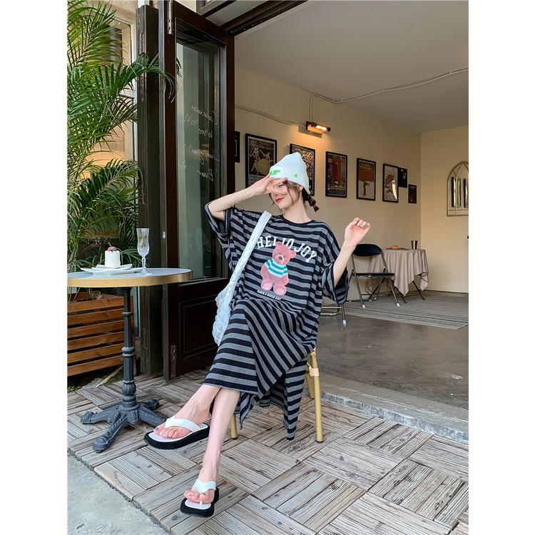 Váy Suông Hình Dễ Thương Cotton Cao Cấp A2582