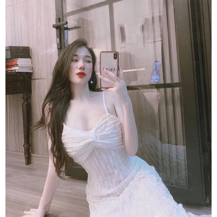 Váy body hai dây sang chảnh