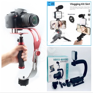 [FREESHIP] GIMBAL AY-49U, GẬY 3 CHÂN AY-49, TAY CẦM QUAY PHIM CHỐNG RUNG GẮN MÁY ẢNH, ĐIỆN THOẠI, CAMERA ĐA NĂNG