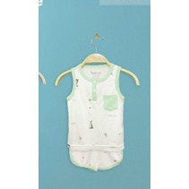 [CHÍNH HÃNG] Bộ ba lỗ cổ trụ thuyền buồm họa tiết trẻ em FatherCare