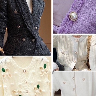 Cúc - nút áo vest nữ