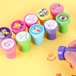 Đồ chơi con dấu mực đỏ Con dấu in hình dễ thương cho bé (CDD05)