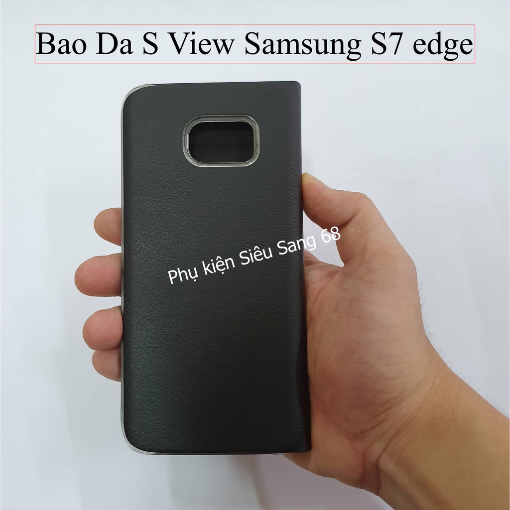 Samsung S7 edge| Bao Da S View Samsung S7 edge - Pk68