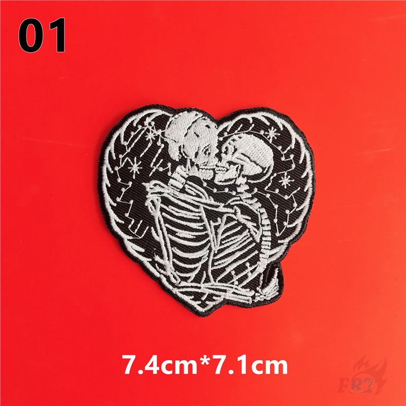 Miếng dán ủi thêu họa tiết cặp đôi độc đáo