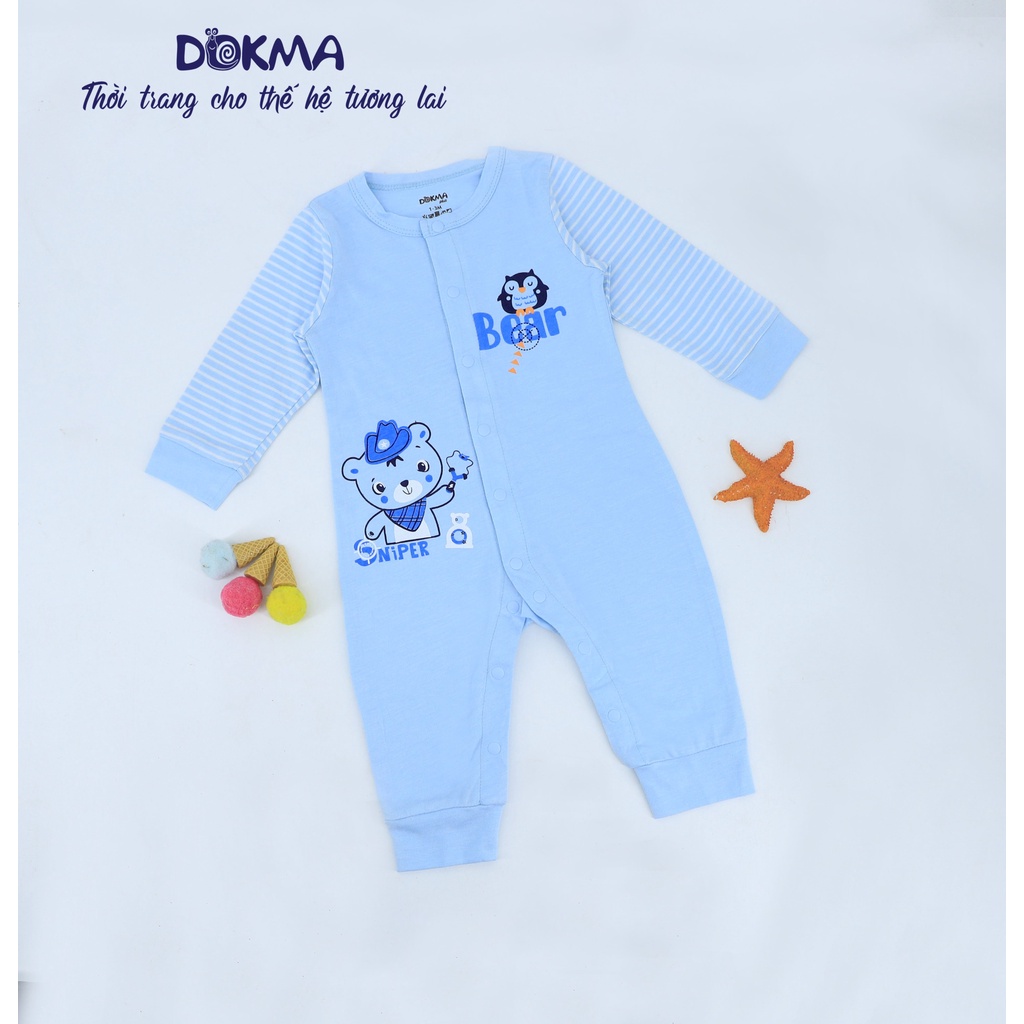 DB564 Bộ body cài giữa dài tay DOKMA (3-12M)