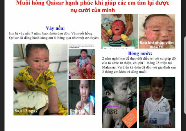 Muối hồng Hymalayan Qaisar - mẫu 100gr dùng thử