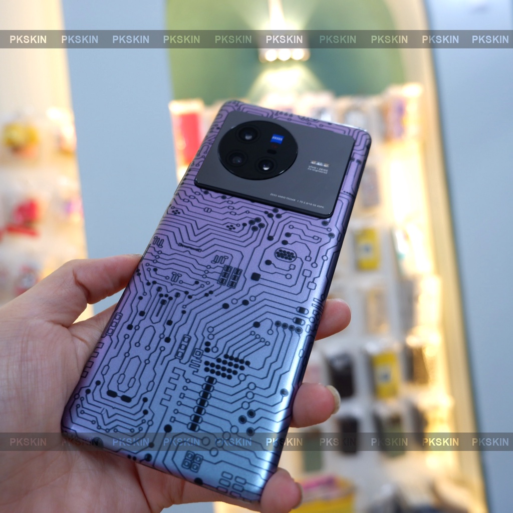 Miếng dán skin full lưng viền Vivo X fold , Vivo X Note , Vivo X80 pro , vivo X80 , vivo X7, X70 pro chất liệu nhập khẩu