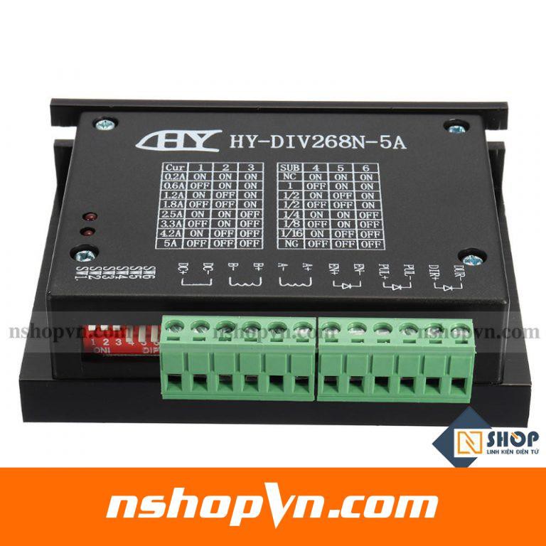 Mạch điều khiển động cơ bước TB6600 5A HY-DIV268N