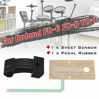 Phụ kiện cảm biến truyền động/Bàn đạp cao su cho trống Roland Hi Hat TD4 9 11 15 17