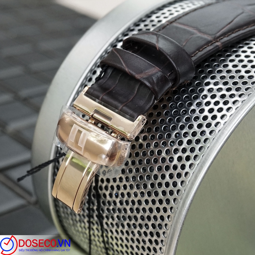 Đồng Hồ Nam Tissot Chronograph Chính Hãng T063.617.36.037.00 Dây Da Cao Cấp Kính Sapphire Chống Nước TS14