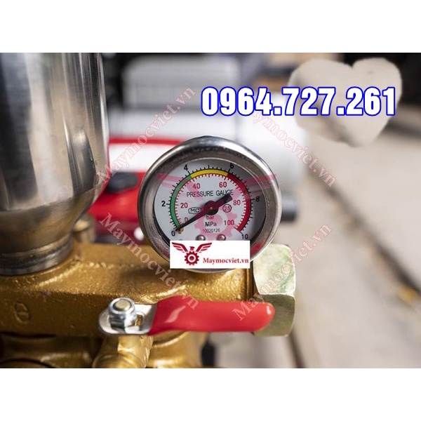 Máy rửa xe dây đai công suất 2HP motor dây đồng