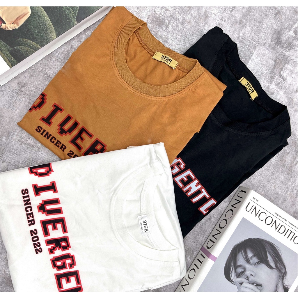 Áo thun nam nữ dáng rộng, áo phông unisex oversize chất liệu cotton nhiều màu giá rẻ