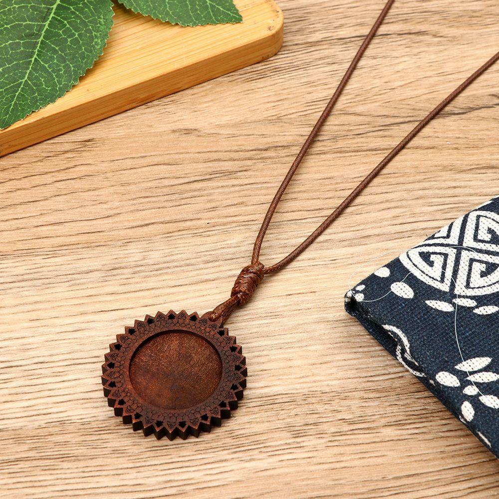 Khay Gỗ Cabochon 1 Ngăn Kích Thước 20 / 25 / 30mm