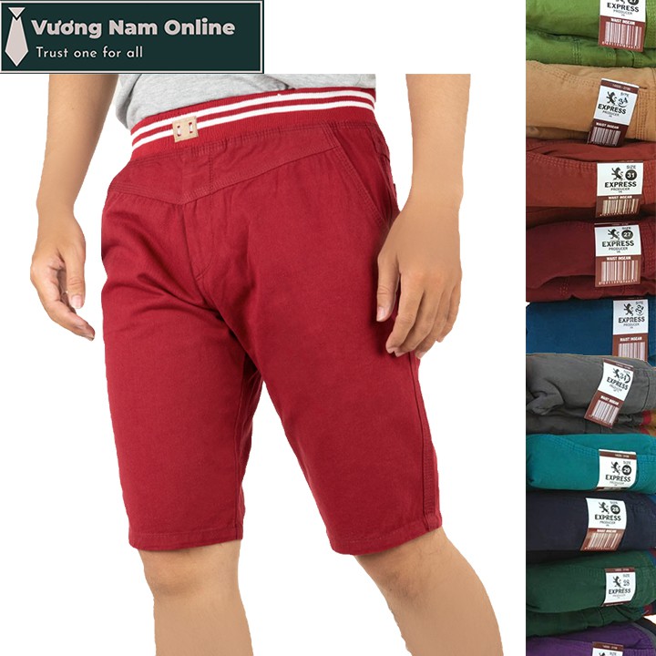 QUẦN SHORT KAKI NAM VẢI DÀY LƯNG THUN HÀNG ĐẸP CHỌN LỌC CÓ SIZE LỚN từ 45kg - 75kg | BigBuy360 - bigbuy360.vn