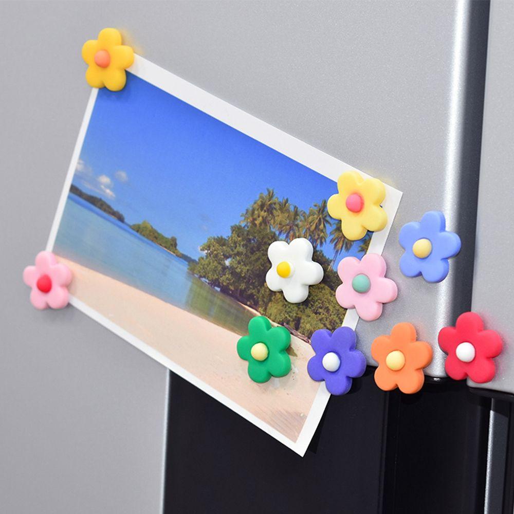 Sticker Dán Tủ Lạnh Nhắc Nhở Nhắc Nhở Đa Năng Hình Hoa Nhiều Màu Dễ Thương