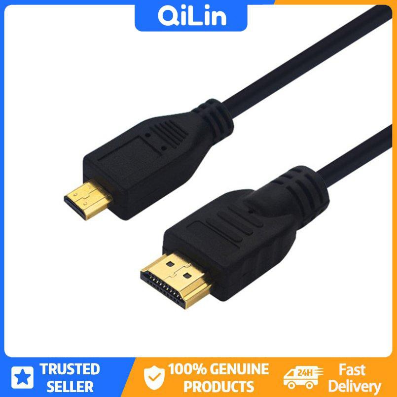 Dây Cáp Chuyển Đổi Cổng Micro Hdmi Sang Hdmi 4k Cho Raspberry Pi 4 Model B