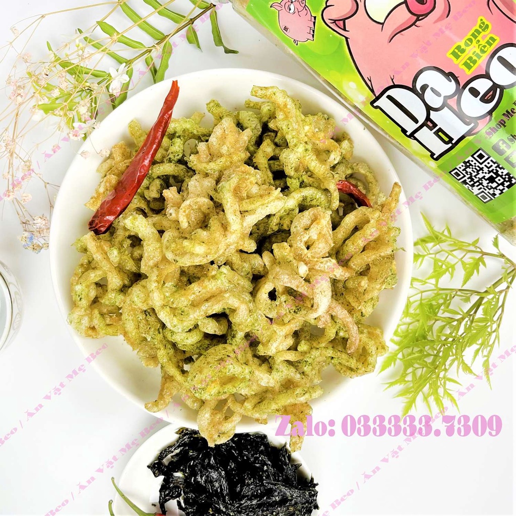 Da Heo Chiên Giòn Rong Biển 140Gr Ăn Vặt Shop Mẹ Beo