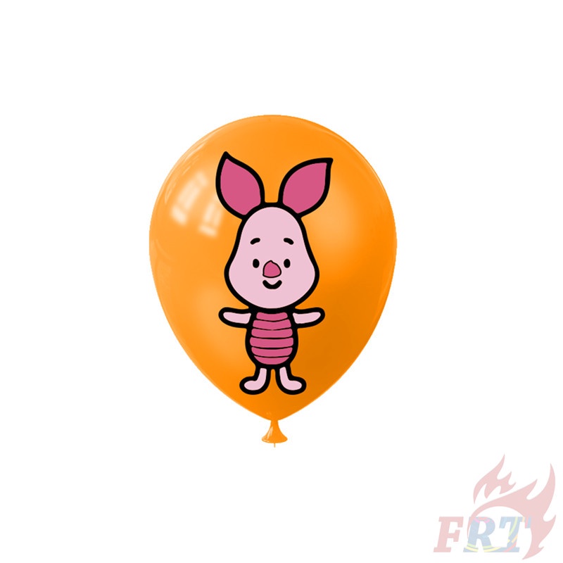 DISNEY ♦ Trang Trí Tiệc - Bong Bóng ♦ 1 Bong Bóng Latex 12inch Hình Winnie the Pooh Series 02 Trang Trí Tiệc Sinh Nhật