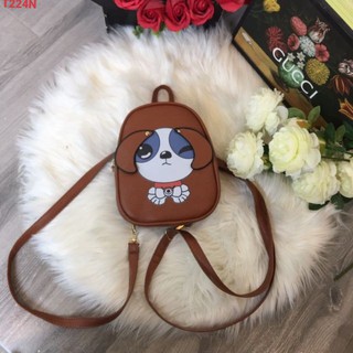 Balo Nữ Mini Cún Con Dễ Thương