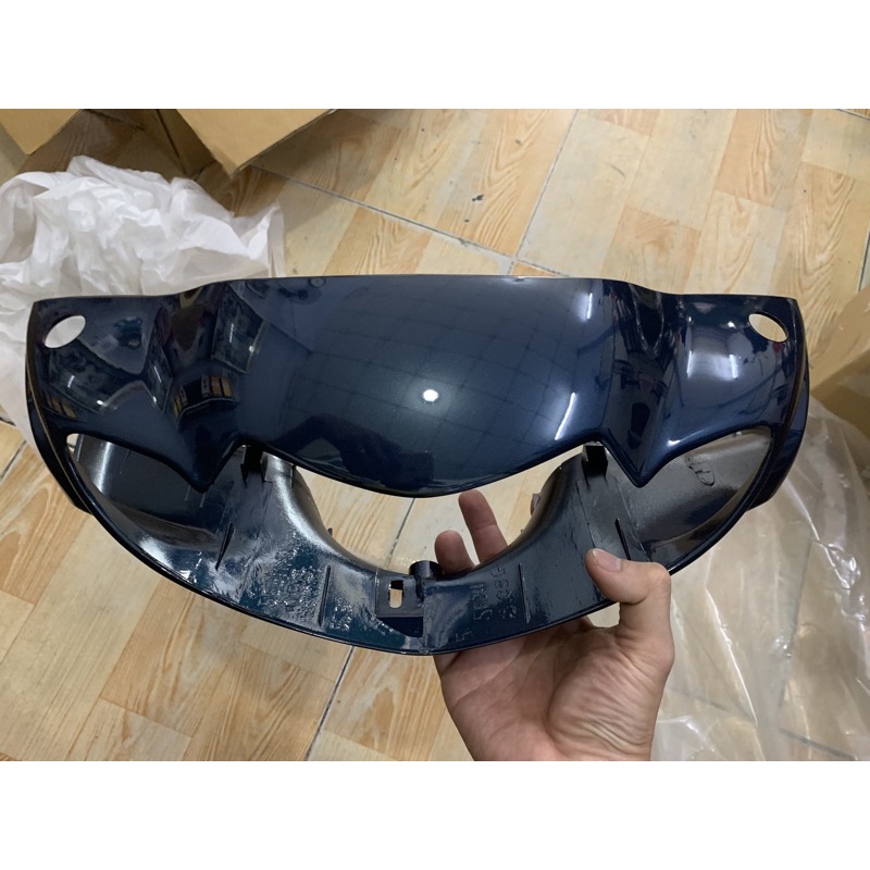 ốp đầu smash 110 suzuki xanh nhớt / đen chính hãng