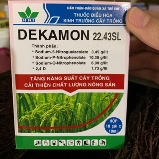 Dekamon 22.43sl Cho Phong Lan Và Cây Trồng(dạng gói 10ml)