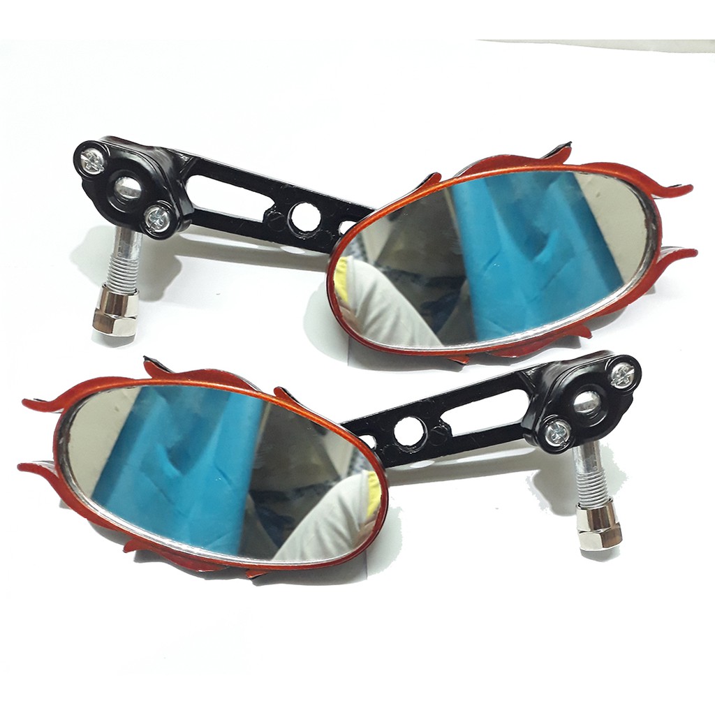 Gương kiếng Lửa chiếu hậu A8 xe máy mỏng gọn gàng và cá tính , thời trang cho xe máy honda, airblade, yamaha