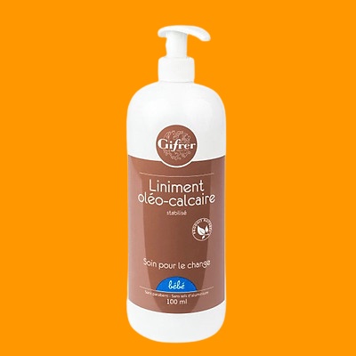 Sản phẩm chăm sóc vệ sinh chống hăm tã cho bé Gilbert Liniment oléo-calcaire 100ml