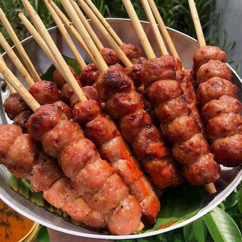 RẺ NHẤT SHOPEE NEM LỤI NƯỚNG GÓI 500G