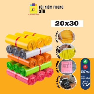 Túi đóng hàng niêm phong  tự dính size 20x30 sl 50 túi, tuidonghangcod
