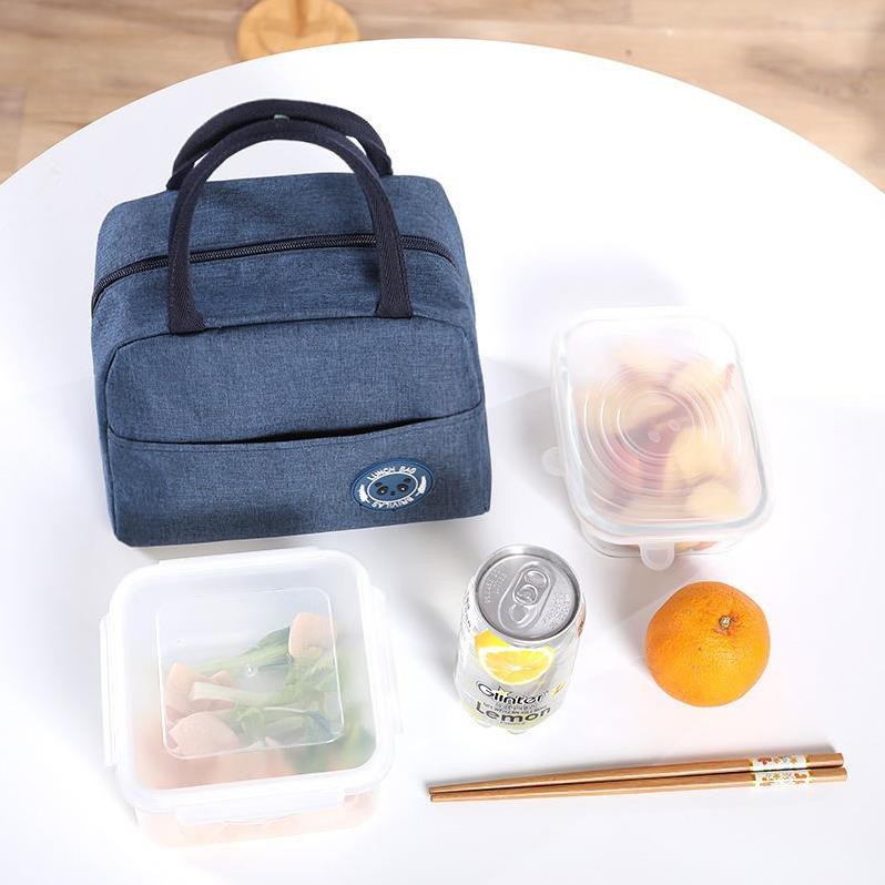 Túi Giữ Nhiệt Đựng Hộp Cơm - Túi Đựng Đồ, Thức Ăn, Bình Nước LUNCH BAG