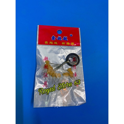 Hạt chặn phao câu cá dành cho câu tay, câu đơn, câu đài 20 hạt chính hãng