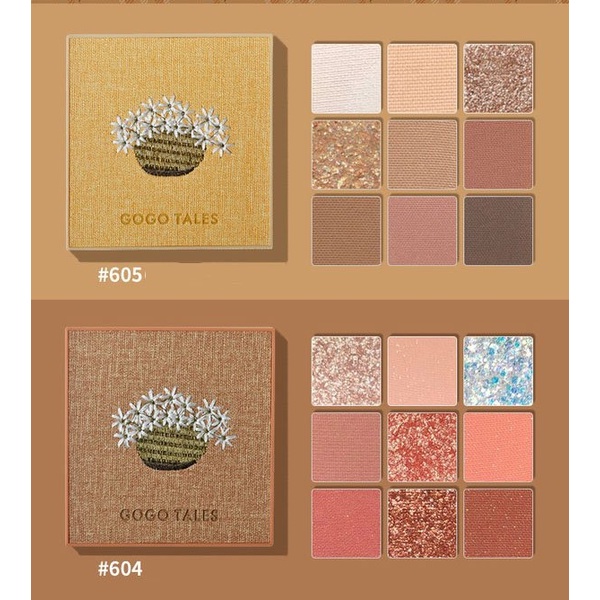 Phấn mắt Gogo Tales Admiring Velvet  EyeShadow GT161