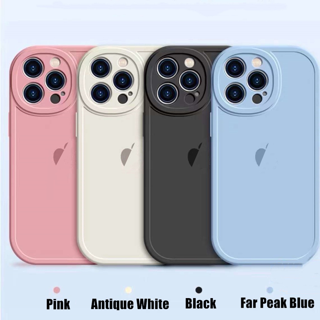 Ốp Điện Thoại Silicon Mềm Bảo Vệ Camera Chống Sốc Cho iPhone 13 12 11 Pro Max XS Max XR X 7 8 Plus 13Pro 12 Pro Max