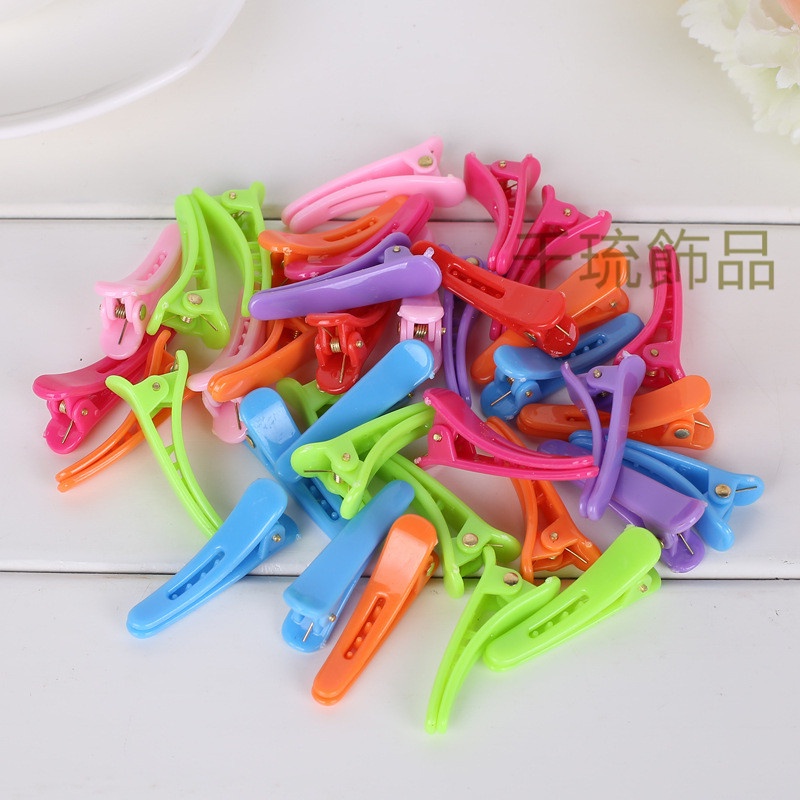 Kẹp tóc nhựa mỏ vịt KT1 và KT2