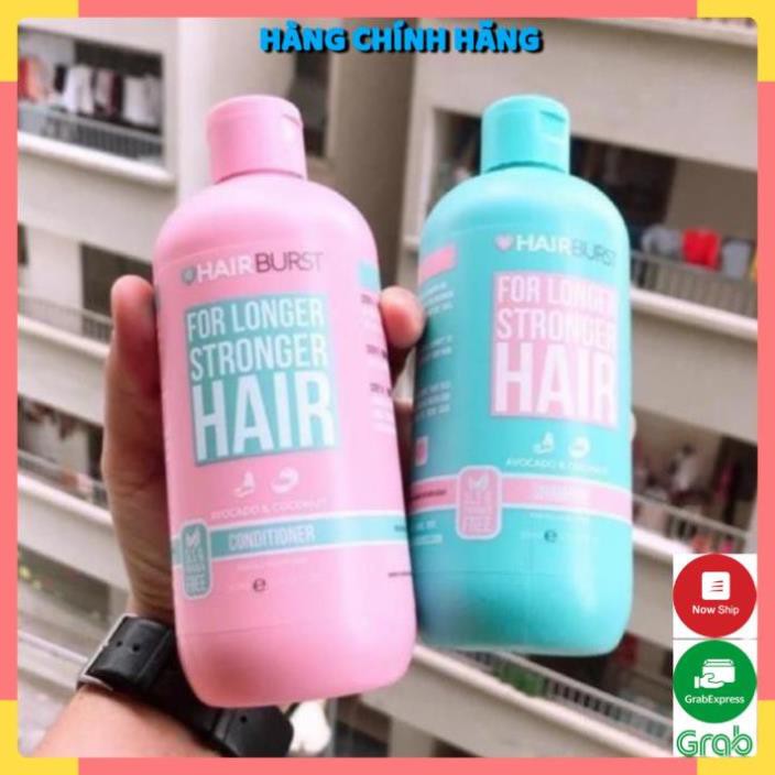  [HÀNG HOT] Cặp 2 chai dầu gội xả HAIR BURST xanh-hồng