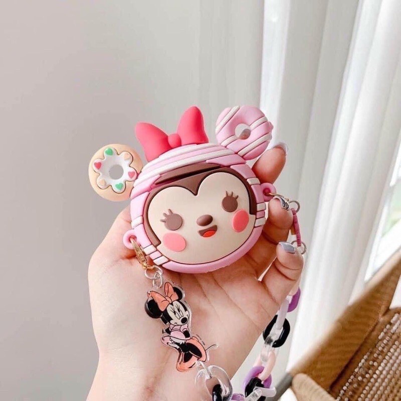 Case airpod 1/2 mickey donut