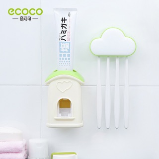 BỘ NHẢ KEM ĐÁNH RĂNG HÌNH MÂY ECOCO E1604