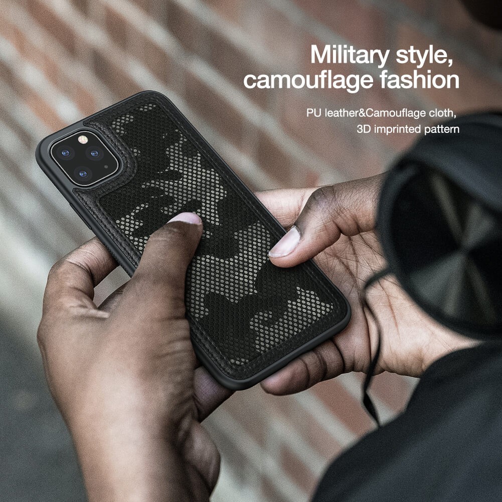 Ốp lưng chống sốc Nillkin CAMO Rằn Ri cho IPhone 11 Pro, IPhone 11 , IPhone 11 Pro Max