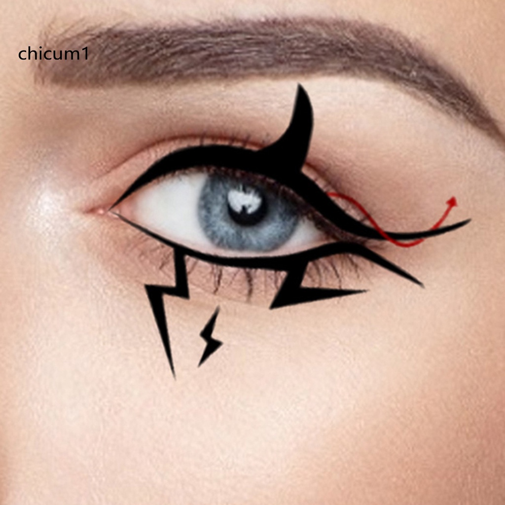 Miếng dán kẻ mắt màu đen thoải mái dùng hóa trang Halloween
 | BigBuy360 - bigbuy360.vn