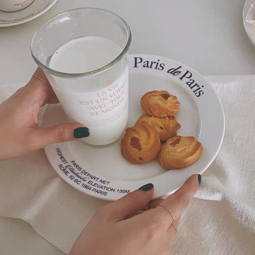 Đĩa chữ Paris - Paris de Paris 20cm