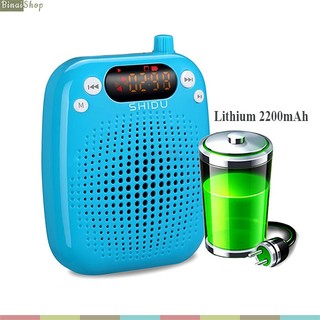 Máy trợ giảng không dây bluetooth SHIDU SD-S611 (UHF) (Đen)[Bảo hành 12 tháng]
